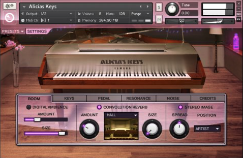 Native Instruments Alicias Keys